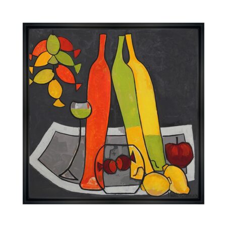 Cadre Dégustation Champêtre Vins Pique Nique Martine Gonnin