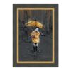 Tableau Fillette sous la Pluie Romaric