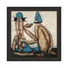 tableau ze baigneuse bleue martine gonnin