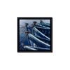 Cadre Coques Bateaux Bleus Coadou