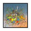 Tableau Coadou Maisons Tâches Multicolores