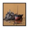 Tableau Coadou Maisons et Bateau