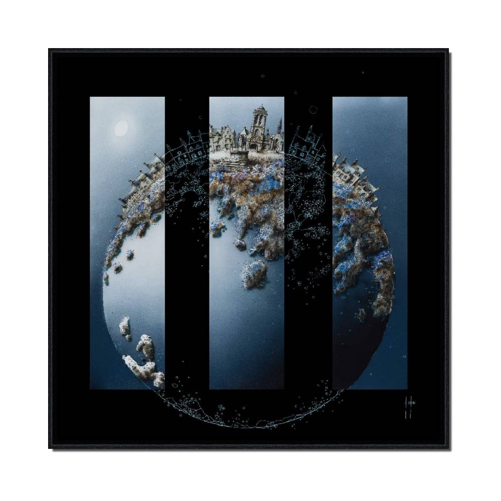 Tableau Coadou Planète Noire Bleue