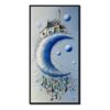 Tableau le Croissant de Lune Bleue Coadou