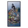 Tableau Phare de la Perdrix Loctudy Coadou