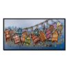 Tableau Morlaix Multicolore Alain Coadou
