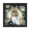 Tableau Lapin Infirmier S.Binet