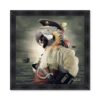 Tableau Pirate Perroquet S.Binet