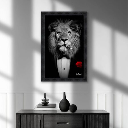 Cadre Lion Mafia NB Sylvain Binet