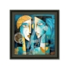 Tableau 2 Amoureux Turquoises Romaric