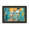 Tableau 2 Egyptiennes Turquoises Romaric