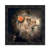Tableau Lion Punk Sylvain Binet