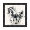 Tableau Sylvain Binet Cheval NB