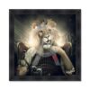 Tableau Sylvain Binet Lion Casino
