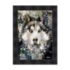 Tableau Sylvain Binet Loup Pop