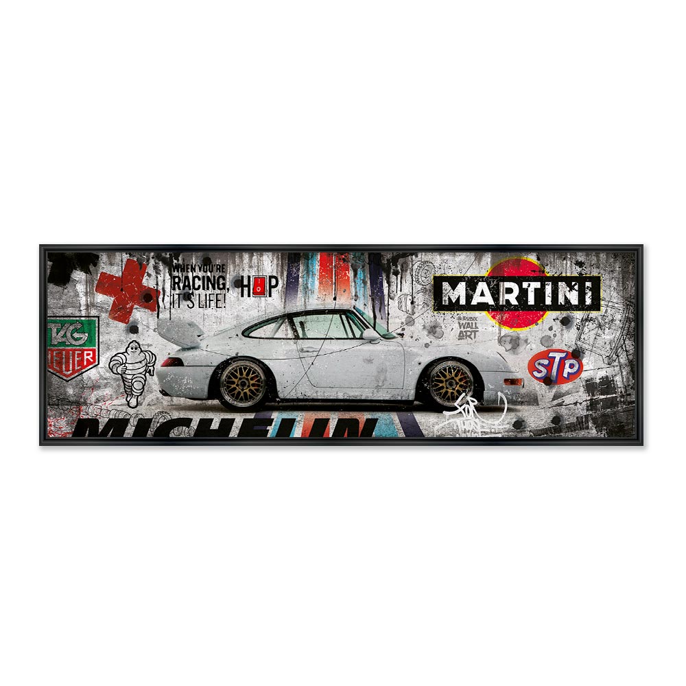 tableau_996_rsr_rubix_voiture_sport_martini_racing_blanche_bonifacio Tableau 996 RSR de Rubix