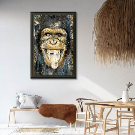 tableau de romaric singe