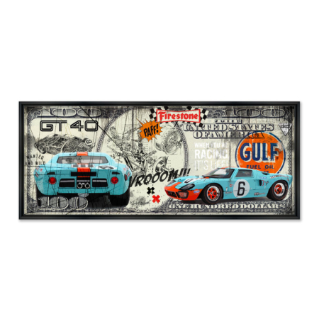 Tableau Dollar Ford GT Gulf Rubix