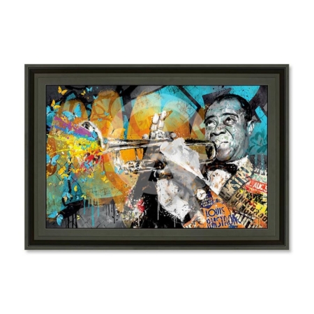 Tableau Louis Armstrong Romaric