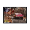 Tableau Mustang Fastback Red Rubix