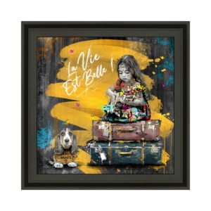 Tableau Romaric la Petite Fille et la Guitare