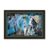 Tableau Romaric la Petite Fille et les Bulles