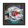 Tableau Romaric les Mains et la Rose