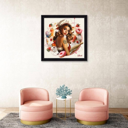 cadre sylvain binet pin up Sugar