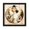 Tableau Pin Up Infirmière Sylvain Binet