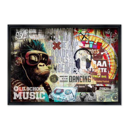 Tableau Rubix Monkey Music Punk