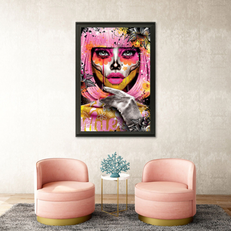 cadre sarah b Orea Pink