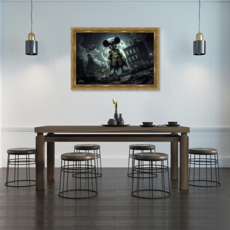 decoration murale alexandre granger Bat Mouse