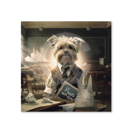 Petit Cadre Chien Ecole Sylvain Binet