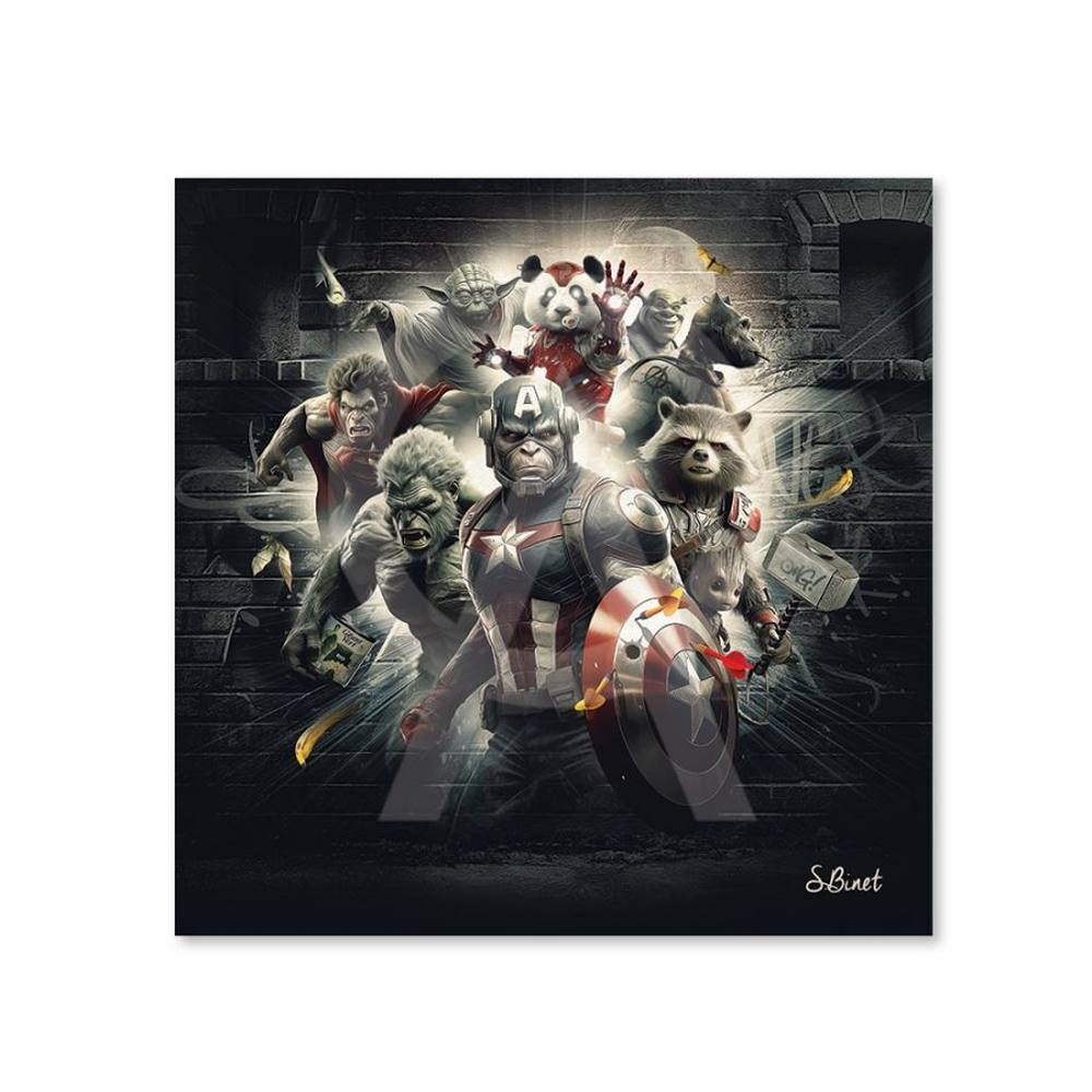 petit_cadre_super_heros_sylvain_binet_impression_dibond_promo_petit_prix_captain_yoda_hulk_cadraven_nancy Petit Cadre Super Héros Sylvain Binet
