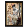 Tableau la Femme et l'Oiseau Romaric