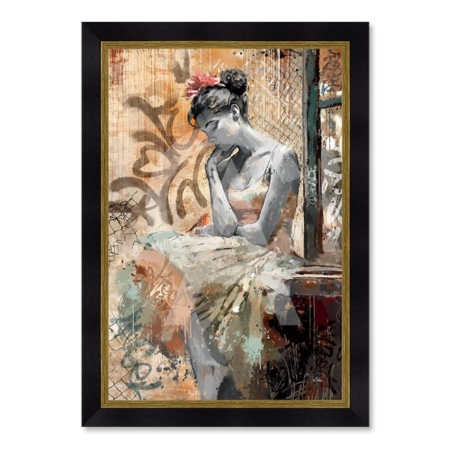 Tableau la Femme et l'Oiseau Romaric
