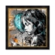 Tableau la Petite Fille et le Papillon romaric