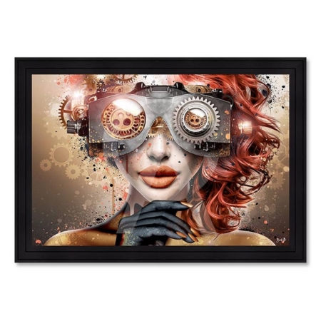 tableau Steam Ocre sarah b