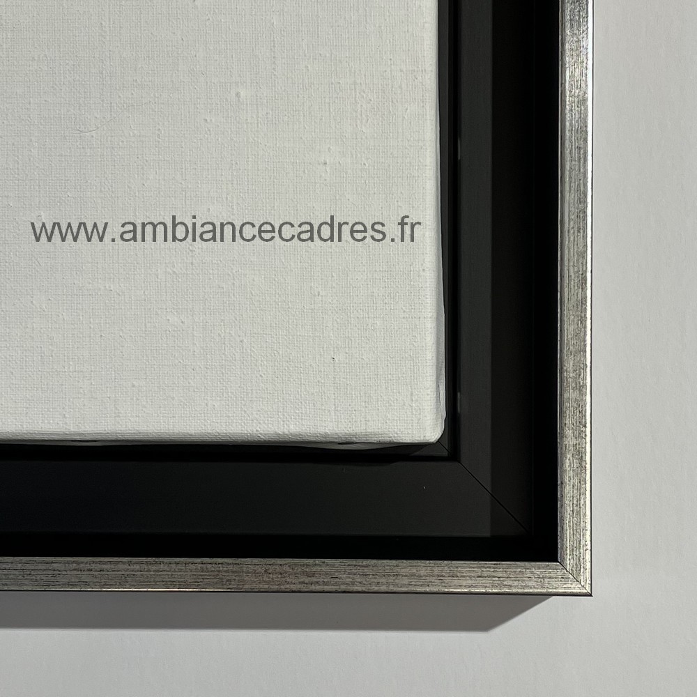boite_americaine_noire_argent_toiles_fabrique_en_france_encadrement_brest boite américaine noire argent