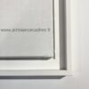 boite caisse américaine bois blanc noir