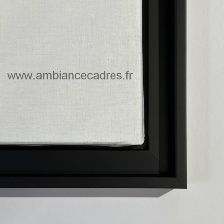 cadre américain noir caisse