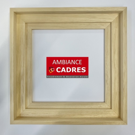 cadre americain pour peinture bois brut