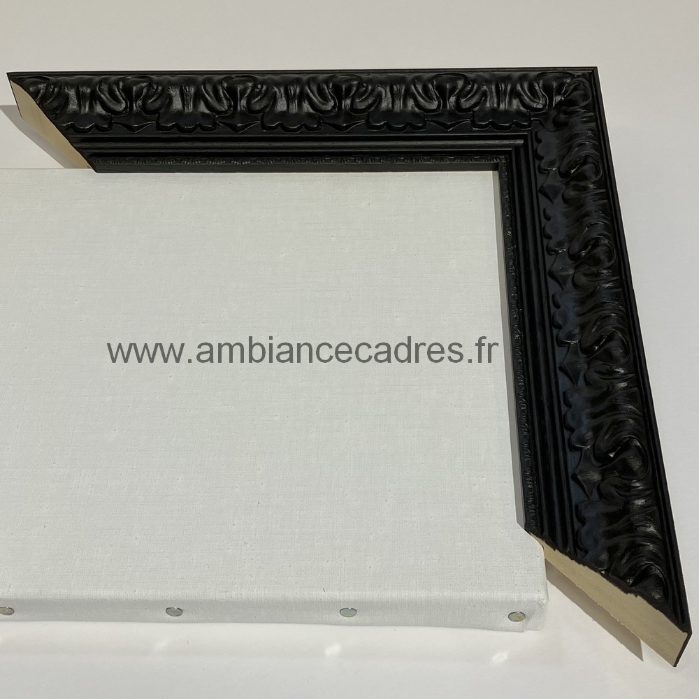 cadre baroque contemporain classic noire