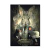Cadre Dibond Mr Rabbit Binet