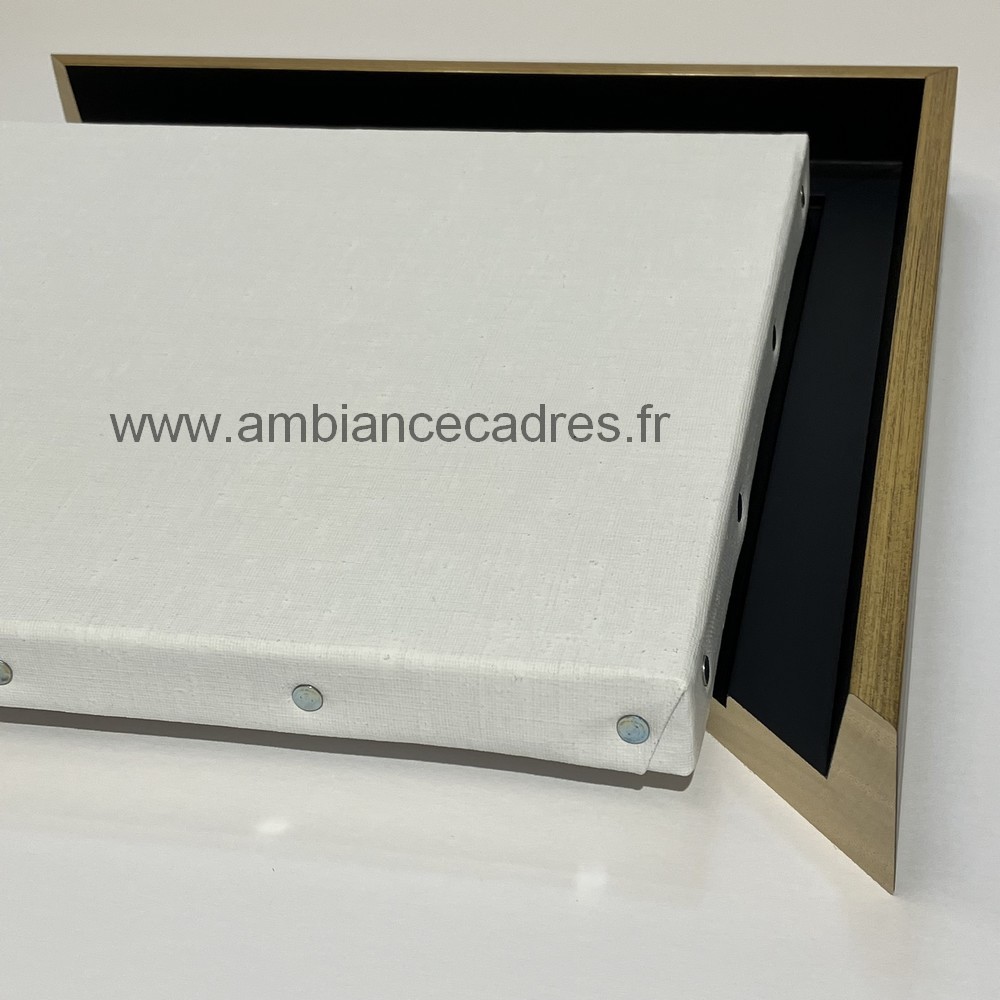 caisse_americaine_noire_or_escalier_dali_pour_peinture caisse américaine noir or