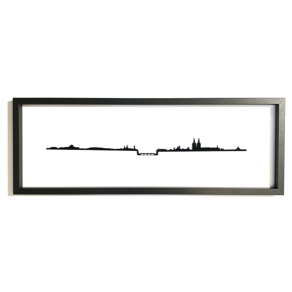 skyline Quimper métal encadrée