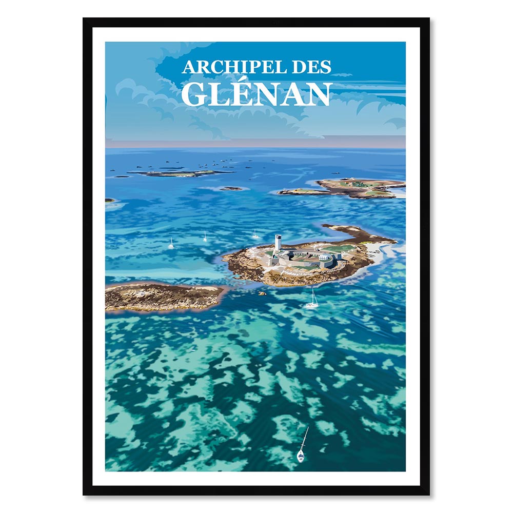 Affiche Archipel de Glénan