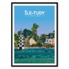 Affiche encadrée Ile Tudy