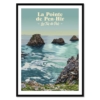 Affiche Encadrée Pointe de Pen Hir