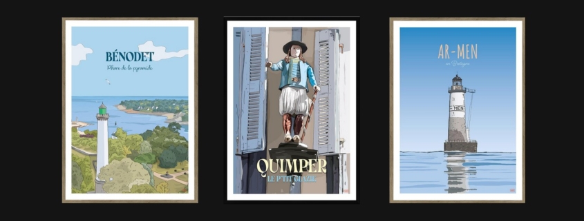 affiches travel posters gwen